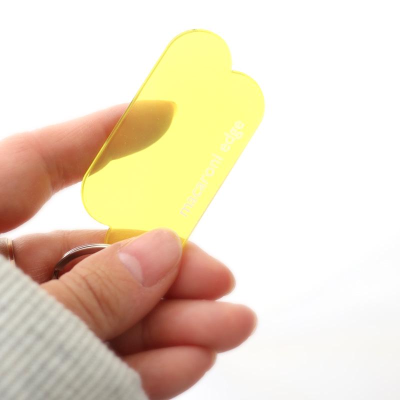 コイルキーチャーム マカロニエッジ macaroni edge キーホルダー
