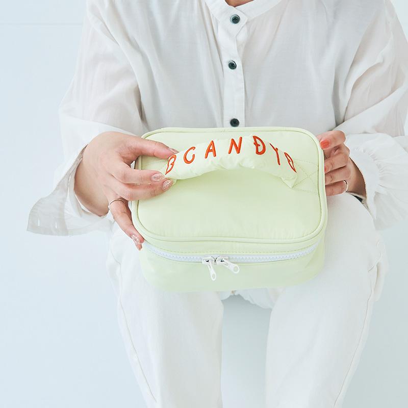 化粧ポーチ 大容量 収納 メイクポーチ マルチポーチ パステルポーチ