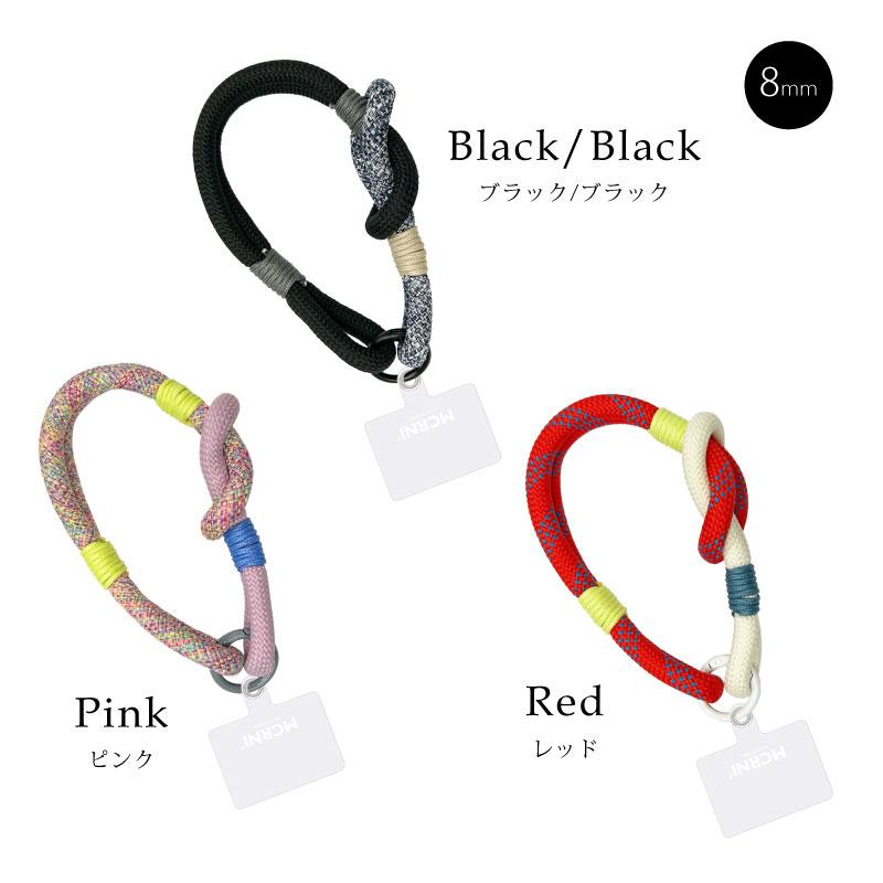 ハンドストラップ スマホ シッカー カラフル ショートストラップ