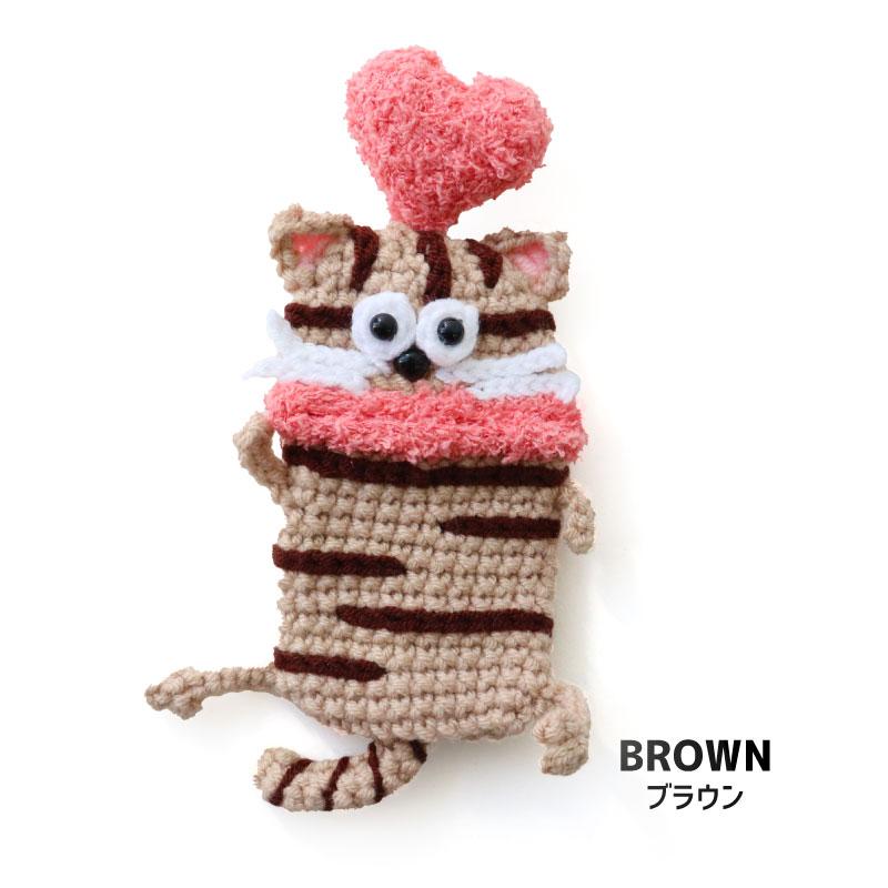 毛糸のマスコット キャットキーケース 鍵 カバー キーカバー キャラクター 収納 マカロニエッジ macaroni edge 猫 ネコ かわいい メール便OK |  | 13