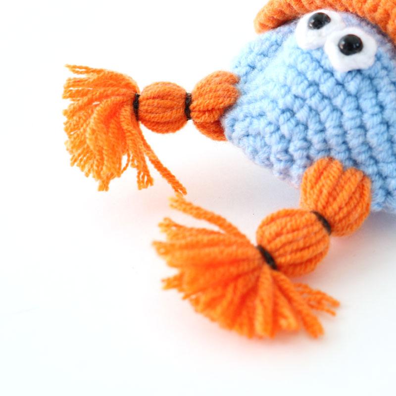 毛糸のマスコット マルチケース キーポーチ ミニポーチ 小物入れ ポーチ コインケース 小銭入れ 鍵 ミニ財布 ジップ付き 収納 ハンドメイド |  | 05