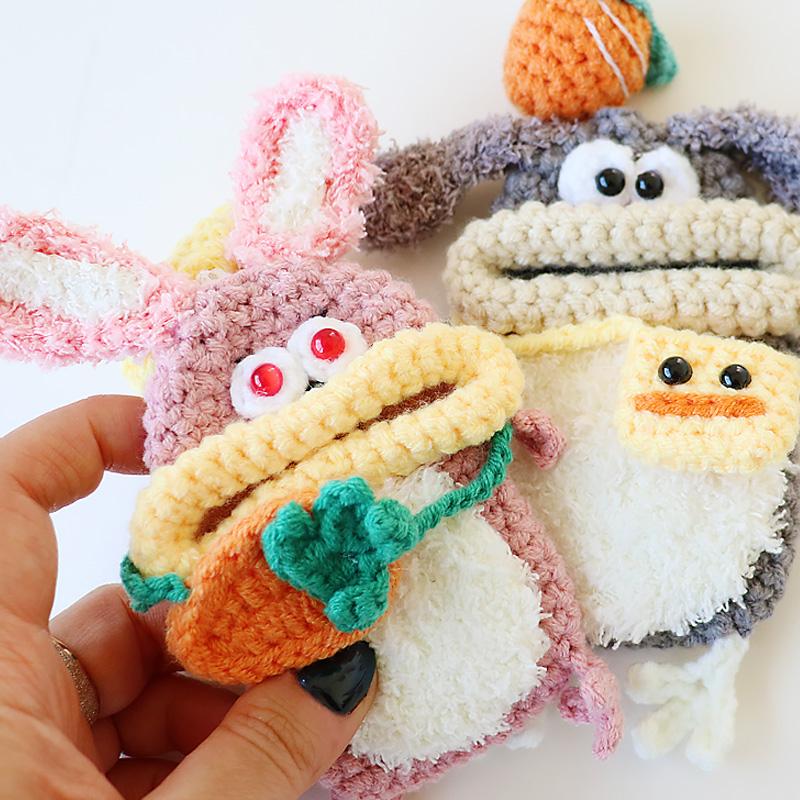 毛糸のマスコット ラビットキーケース 鍵 カバー キーカバー キャラクター 収納 マカロニエッジ macaroni edge 兎 うさぎ ウサギ かわいい メール便OK |  | 11