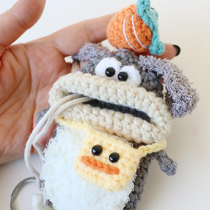 毛糸のマスコット ラビットキーケース 鍵 カバー キーカバー キャラクター 収納 マカロニエッジ macaroni edge 兎 うさぎ ウサギ かわいい メール便OK |  | 04