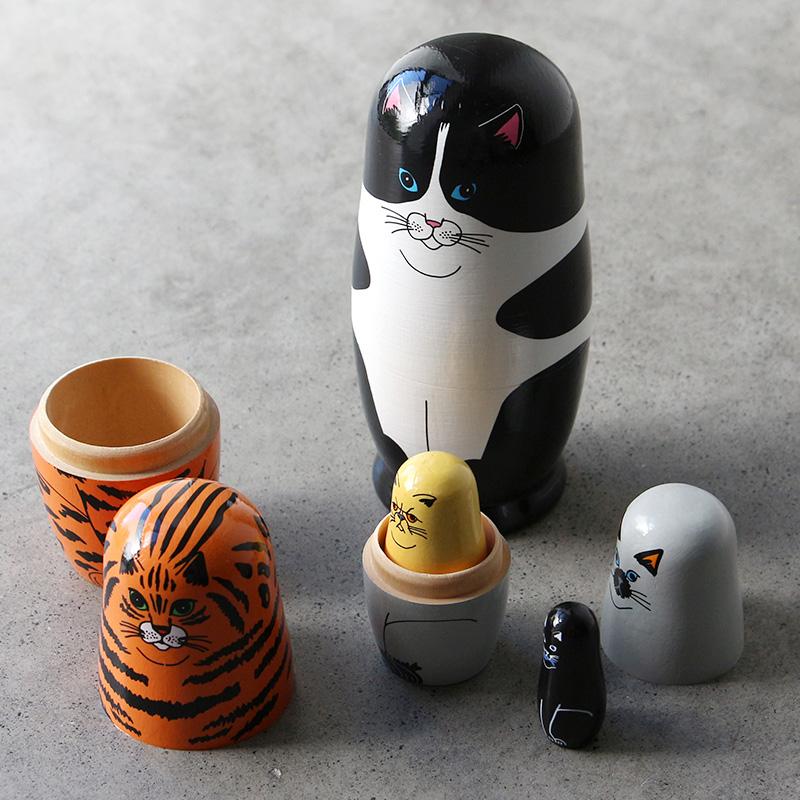 midori komatsu マトリョーシカ 27 MOMA?招き猫 犬 猫?動物 インテリア