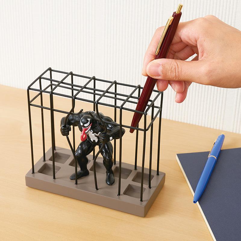 ペン立て ペンスタンド ステーショナリースタンド マーベル MARVEL