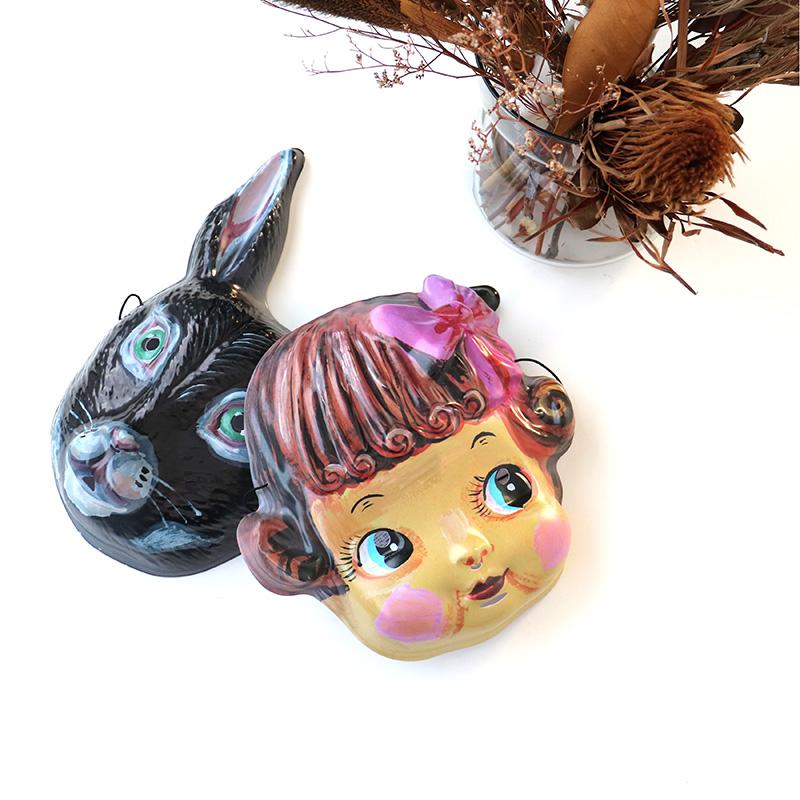 ナタリーレテ Nathalie Lete お面 mask マスク 動物 壁掛け 壁飾り