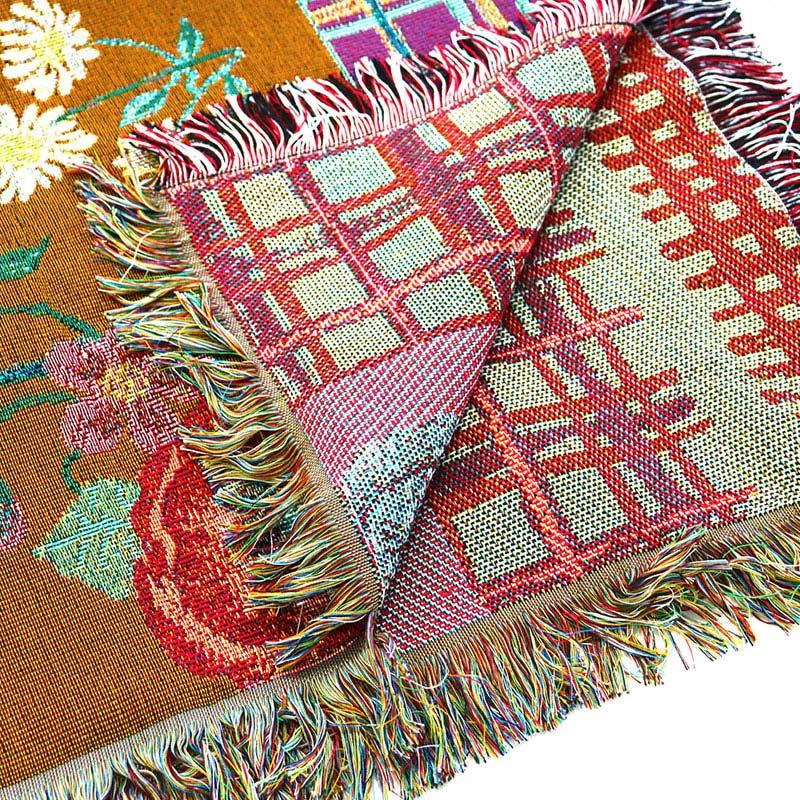 ナタリーレテ ラグ アニマル デザイン タペストリーラグ マルチカバー