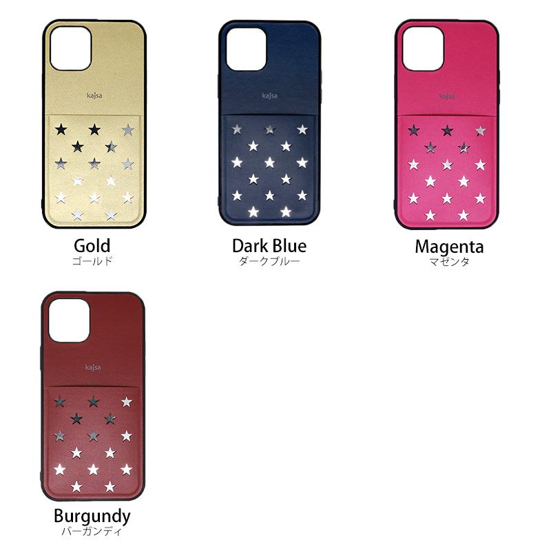 iPhone 12 pro ケース iPhone12 スマホケース 背面収納 Neon Star
