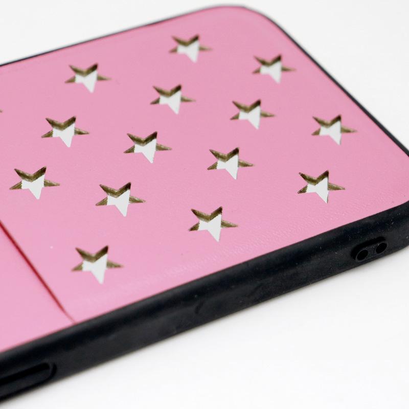 iPhone 12mini ケース スマホケース 背面収納 Neon Star Pocket Case