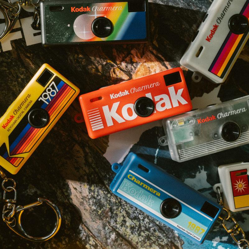 Kodak Charmera キーホルダー型デジタルカメラ　青色　ブルー KODAK CHARMERA Keychain Digital Camera Blind Box Collection