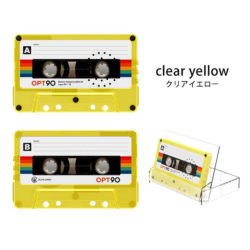 【公式】カセットテープ型スピーカー  Bluetoothスピーカー MP3プレーヤー opt90 Opt! オプト カセット MIXテープ レトロ インテリア |  | 12