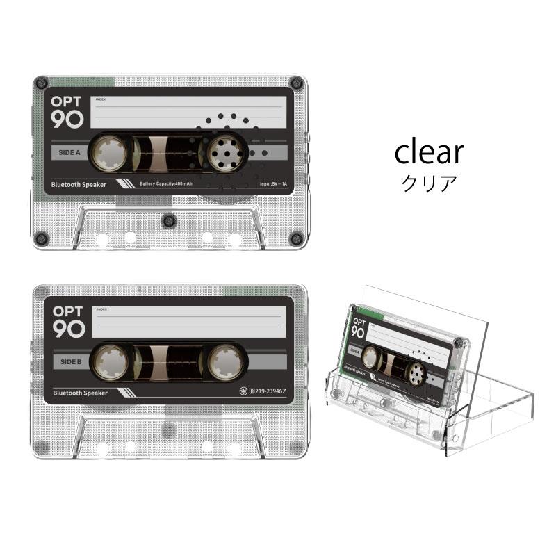 【公式】カセットテープ型スピーカー  Bluetoothスピーカー MP3プレーヤー opt90 Opt! オプト カセット MIXテープ レトロ インテリア |  | 15