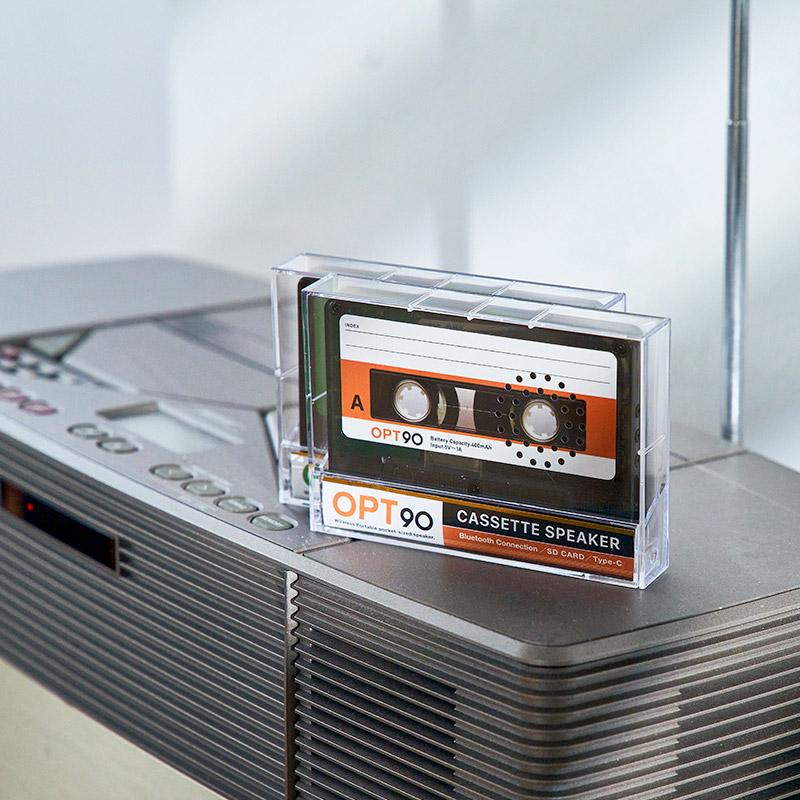 公式】カセットテープ型スピーカー Bluetoothスピーカー MP3プレーヤー