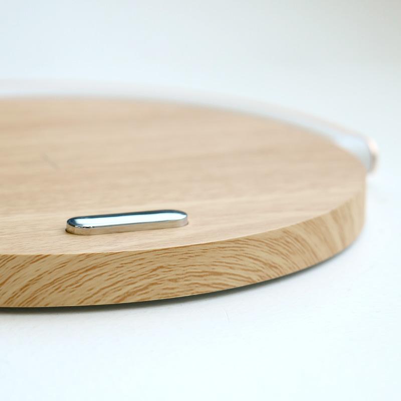 ワイヤレス充電器 スタンド ライト ≪Opt! オプト≫ チャージャー スタンドライト Qi ベッドサイド デスク 照明 インテリア おしゃれ 木目 プレゼント | ブランド登録なし | 03