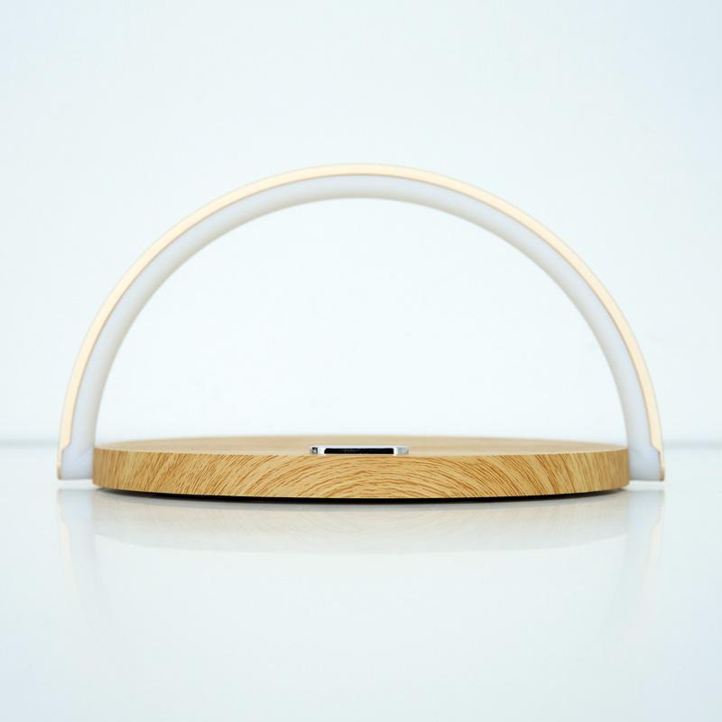 ワイヤレス充電器 スタンド ライト ≪Opt! オプト≫ チャージャー スタンドライト Qi ベッドサイド デスク 照明 インテリア おしゃれ 木目 プレゼント | ブランド登録なし | 06