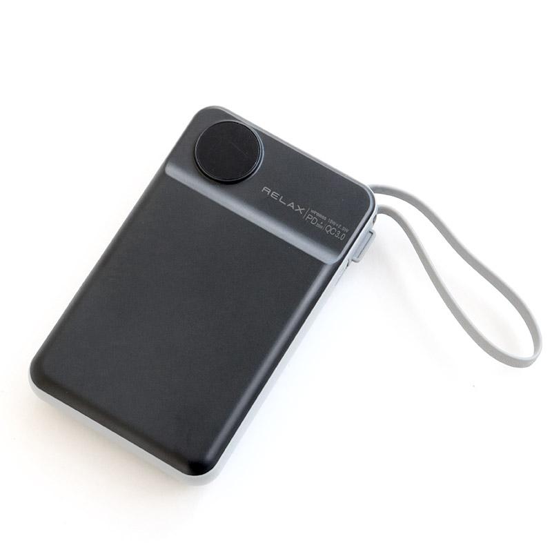 MagSafe対応 モバイルバッテリー 大容量 10000mAh マグセーフ ワイヤレス スマホ充電器 3in1 RELAX  iPhone AppleWatch AirPods ライトニング 同時充電｜sincere-inc｜08