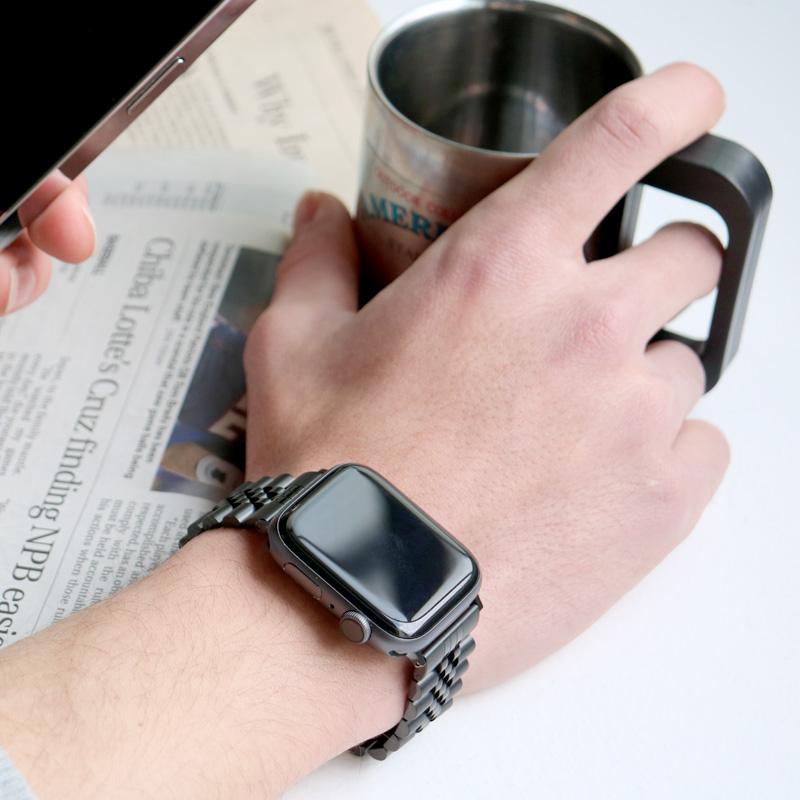 アップルウォッチ バンド ステンレス Apple Watch ベルト ジュビリー
