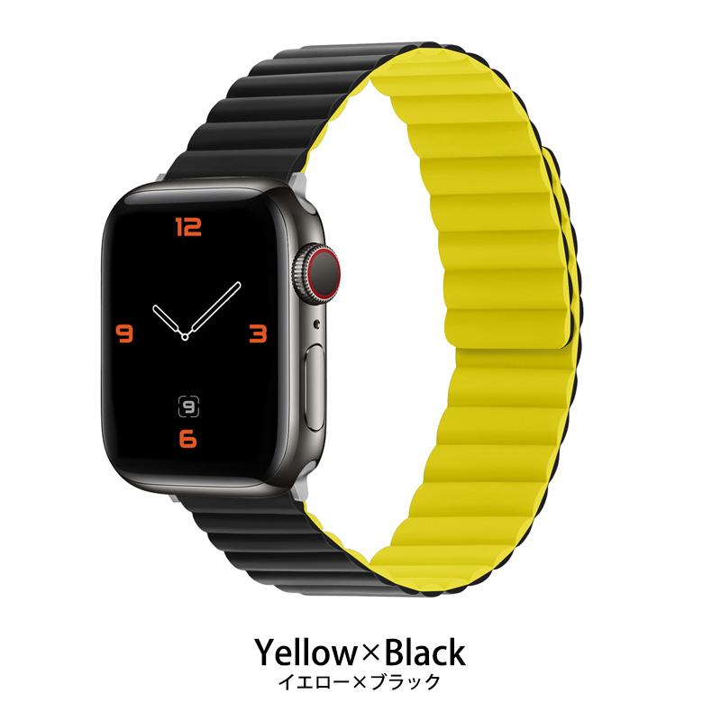 アップルウォッチ バンド シリコン マグネット Apple Watch ベルト 