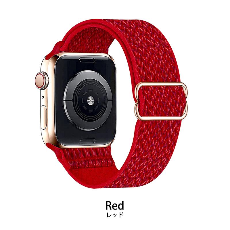 アップルウォッチ バンド ベルト ストレッチ ナイロン   シェブロン Apple Watch Band Stretch Nylon 38/40mm 42/44mm レディース メンズ メール便OK｜sincere-inc｜16