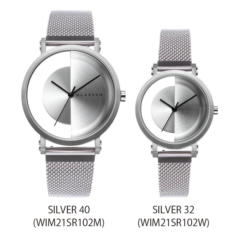 腕時計(アナログ) KLASSE14 IMPERFECT ARCH Silver Grey 40mm KLASSE14（クラスフォーティーン） 腕時計 クラス14 メンズ レディース