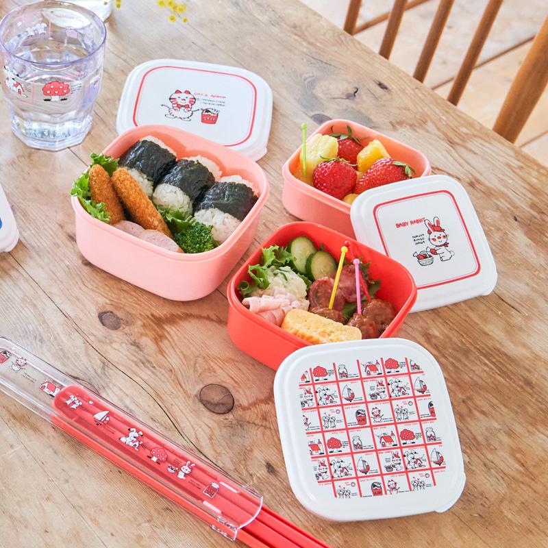 レトロ　重箱　弁当箱　昭和30年　3個セット　 楽天市場】お弁当箱 3段 重箱 ミアランチボックス 3600ml 3段ランチ