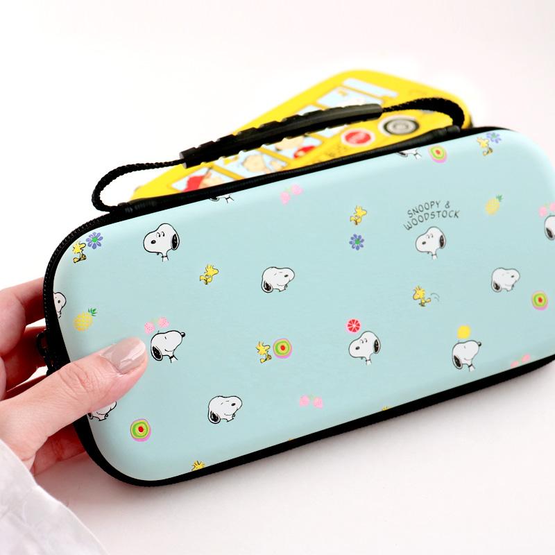 Nintendo Switch Lite 専用 スヌーピー ゲームポーチ [S] カバー 収納