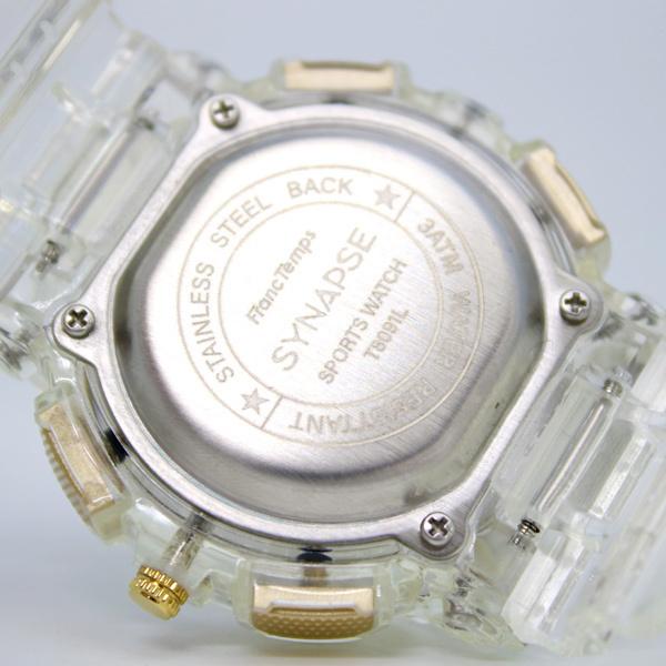 腕時計 メンズ腕時計 レディース腕時計 ブランド FrancTemps フランテンプス SYNAPSE シナプス  クリア スケルトン デジタル アナログ |  | 04