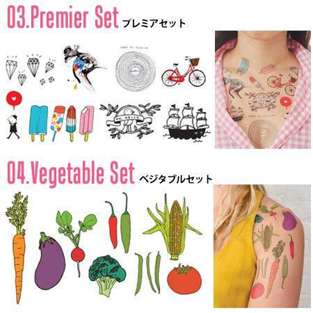 おもしろ 雑貨 Tattly タトリー タトゥーシールセット タトゥリー 輸入雑貨 メール便ok Tattly Set 腕時計アクセサリーのシンシア 通販 Yahoo ショッピング