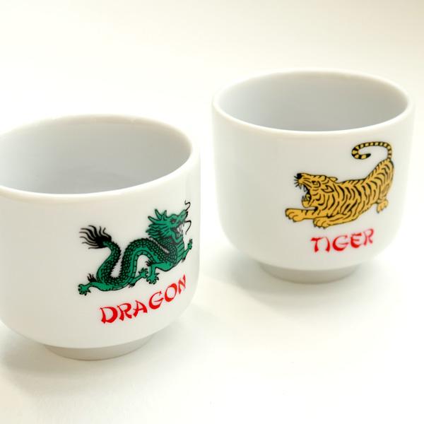 おちょこセット T&D SAKESET タイガー＆ドラゴン 酒器セット 日本酒 徳利 おちょこ