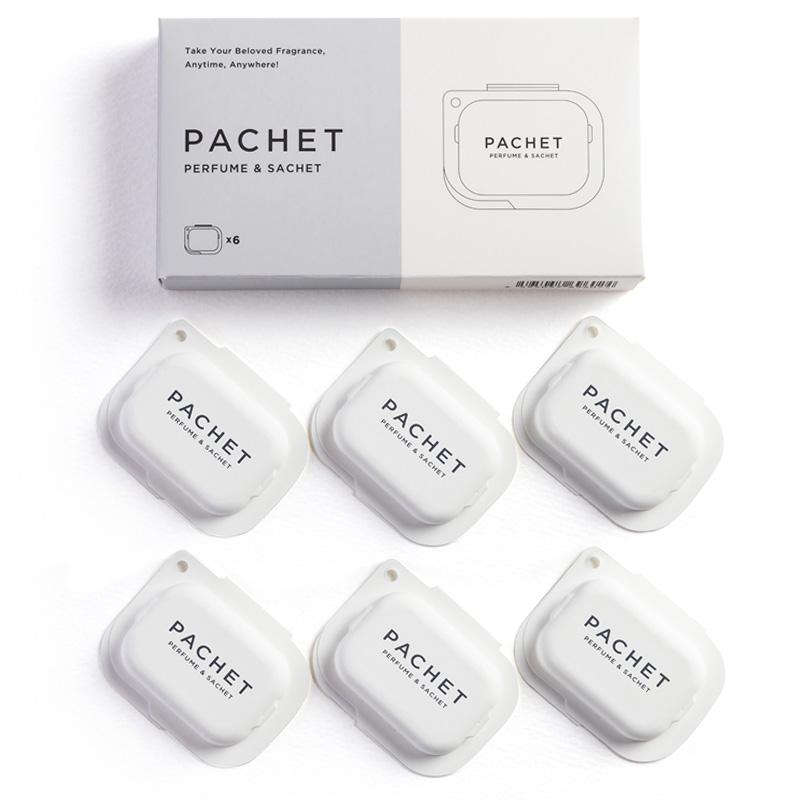 PACHET パチェット 練香水 練り香水 6個セット ボールチェーン付き