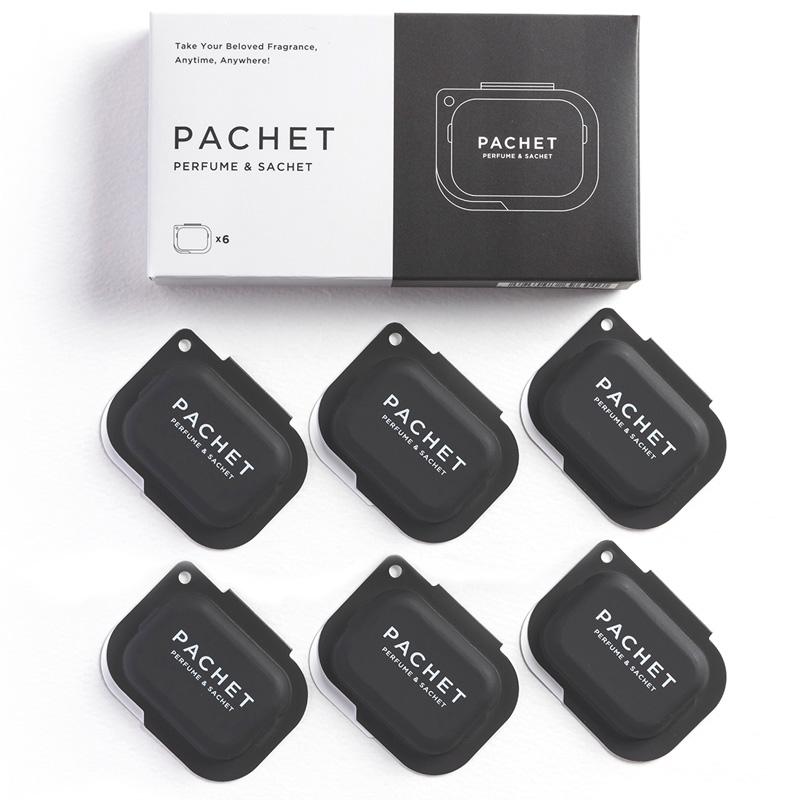 PACHET パチェット 練香水 練り香水 6個セット ボールチェーン付き