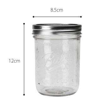 おもしろ 雑貨 Ball社 ボール メイソンジャー ワイドマウス 16oz