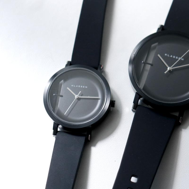 美品 ブランド メンズ ウォッチ KLASSE 14 ブラック ペア 時計 黒 klasse14 腕時計 クラス14 レディース メンズ インパーフェクト ライン