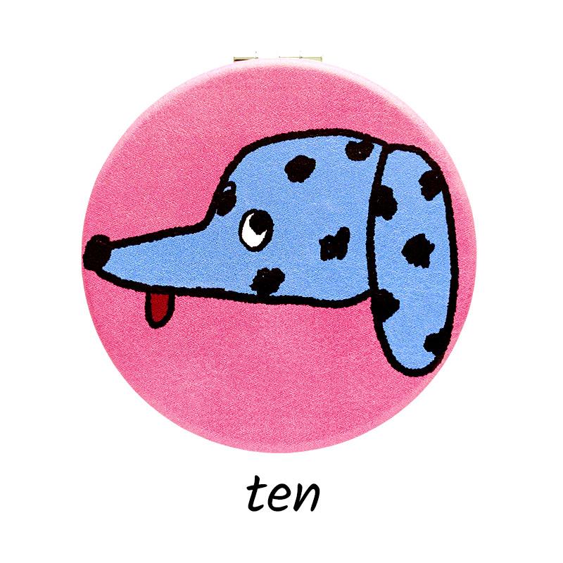 コンパクトミラー 丸 山鳩舎 みやぎちか Miyagi Chika かわいい 動物