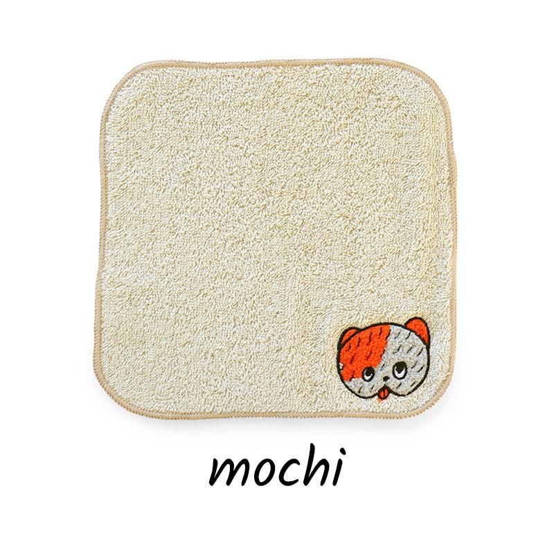 刺繍 タオル ハンカチ 山鳩舎 みやぎちか Miyagi Chika かわいい 動物