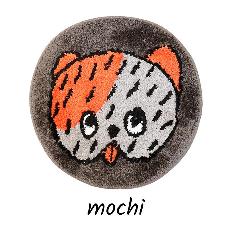 マット チェアパッド 丸 おしゃれ 山鳩舎 みやぎちか Miyagi Chika