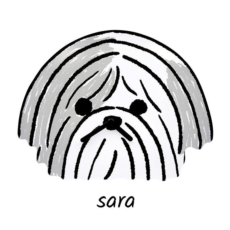 新品　山鳩舎　ダイカット クロック　moco　壁掛け時計　犬　いぬ　イヌ 楽天市場】山鳩舎 ダイカットクロック モコ Diecut Clock moco