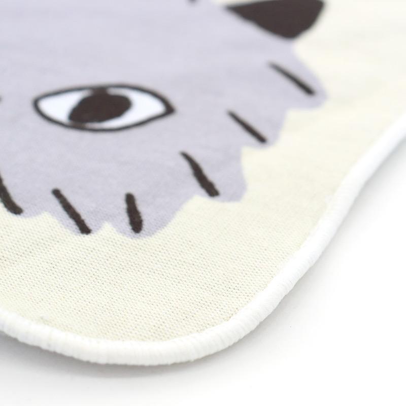 ミニ ハンドルタオル ハンカチ 山鳩舎 みやぎちか Miyagi Chika メガネ