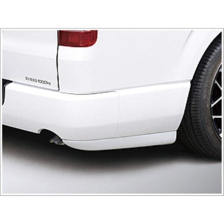 ハイエース アケア リアルーフスポイラーABS 070 ホワイトパール　AKEA AKEA リアルーフスポイラー 未塗装/070 ABS製 □ハイエース 標準ボディ