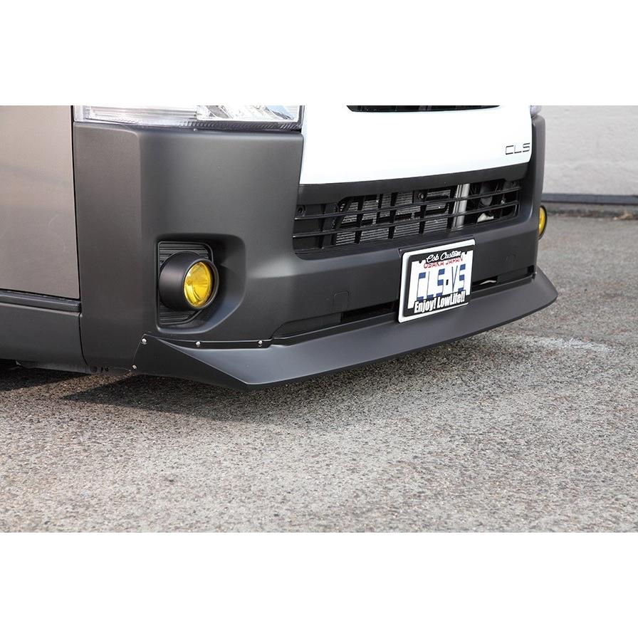 イーエスビー ハイエース 200系 フロントリップスポイラー 未塗装 ESB