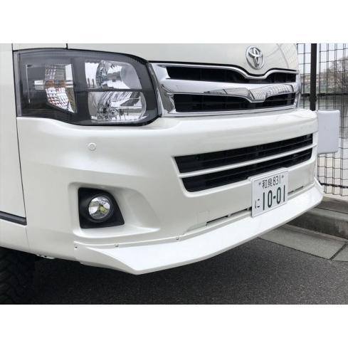 kou　200系ハイエース　　ESB フロントリップスポイラー イーエスビー ハイエース 200系 フロントリップスポイラー 3型 ワイド