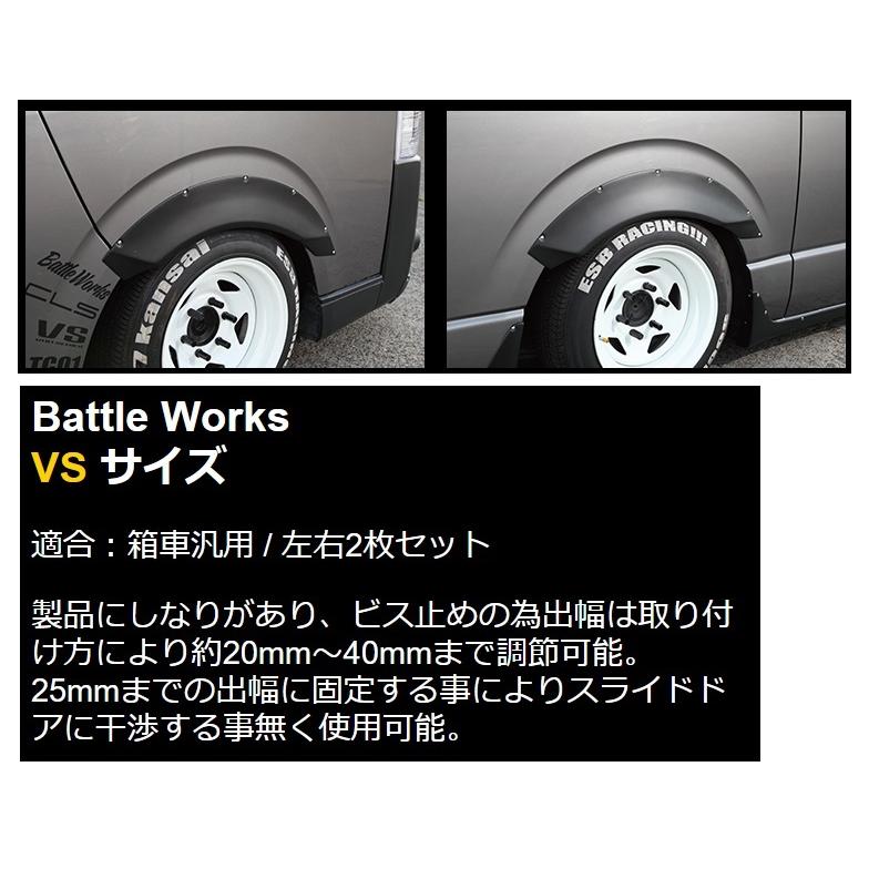 ESB/イーエスビー（CLS)汎用オーバーフェンダー左右セットSSサイズ ESB