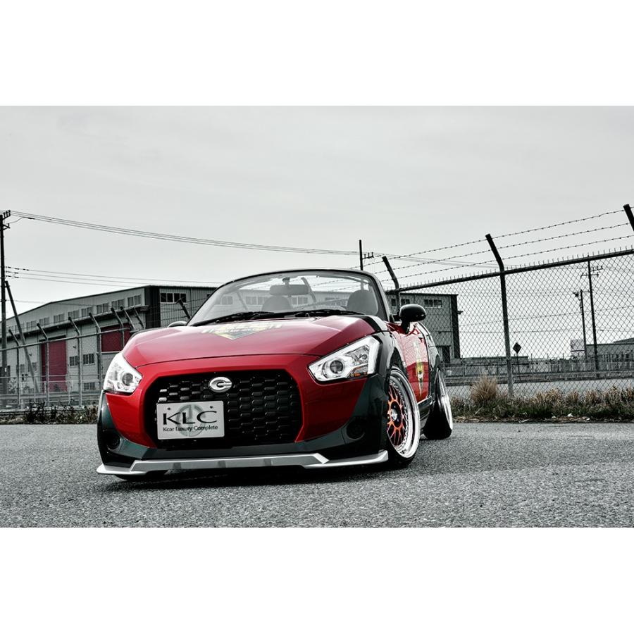 コペン　エアロ　KLC　塗装済み KLC ケイエルシー コペンエクスプレイ LA400K フロントアンダーリップ