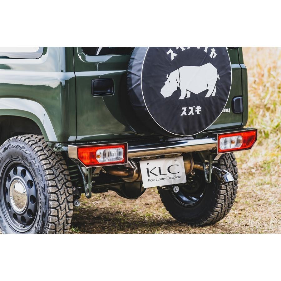 ジムニー JB64 トラディショナルバンパー リア 鏡面 ステンレス製 KLC KLC ケイエルシー ジムニー JB64 トラディショナルバンパー リア 鏡面