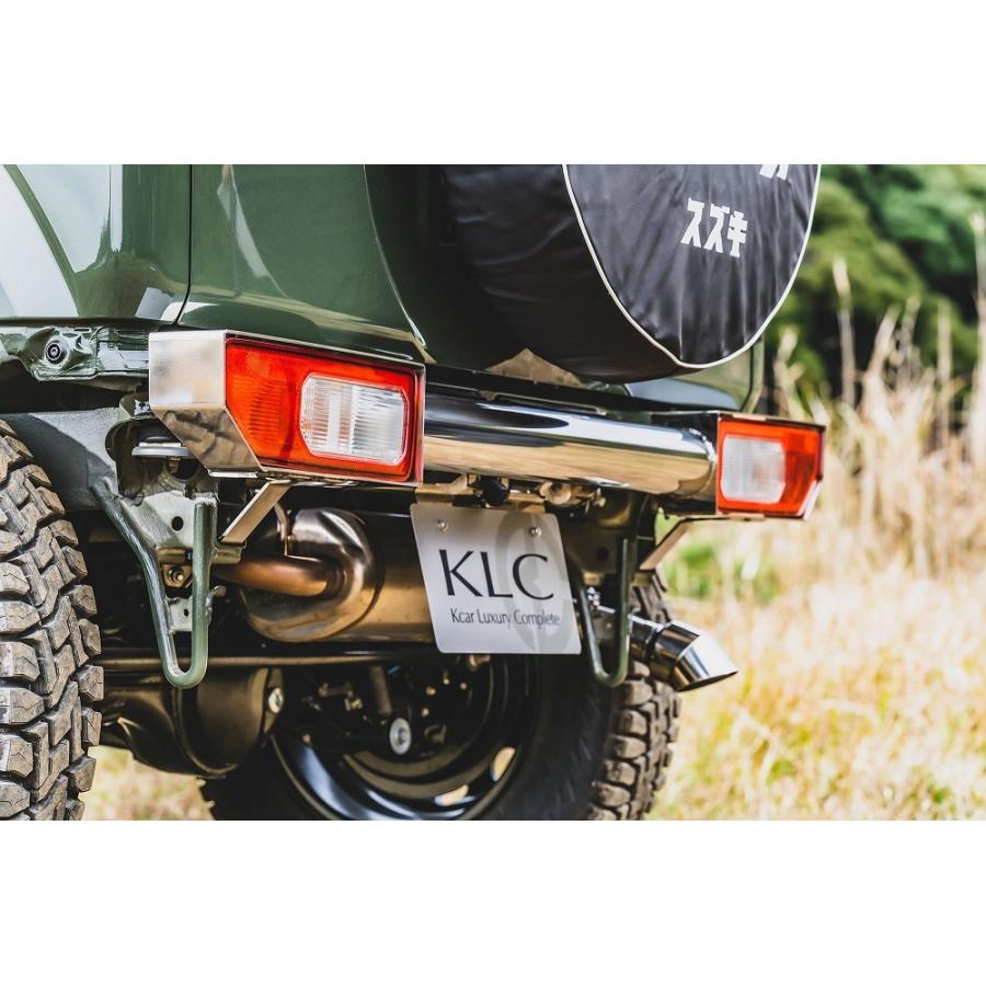 ジムニー JB64 トラディショナルバンパー リア 鏡面 ステンレス製 KLC KLC ケイエルシー ジムニー JB64 トラディショナルバンパー リア 鏡面