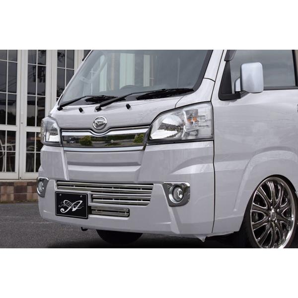 NAジャック ALLURE アリュール ハイゼット トラック S500P ジャンボ フロントバンパービレット Na jack