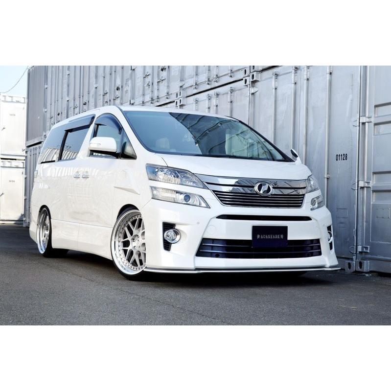 AVANZARE アヴァンツァーレ ヴェルファイア GGH/ANH20 25 後期 Zグレード フロントアンダーリップスポイラー FRP ADESSO アデッソ