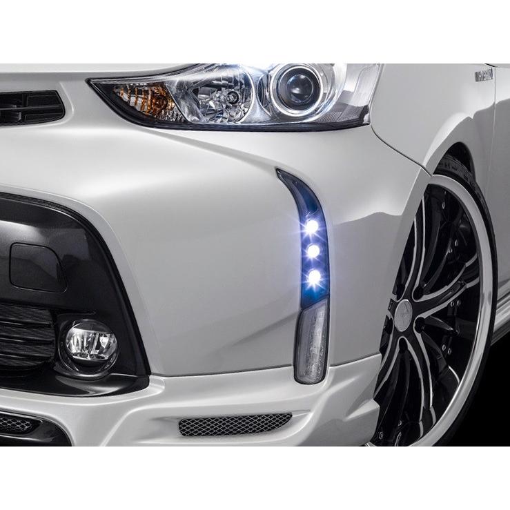 アドミレイション プリウスα 40系 後期 LED スポットキット 3連 未塗装 ADMIRATION HYBRID ハイブリッド