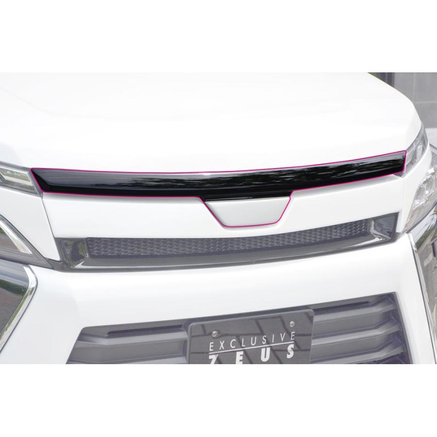 80ヴォクシー G'sフードトップモール　ZS煌 ホワイトパールクリスタルグリル toptuner-store_zusz000308-004-00