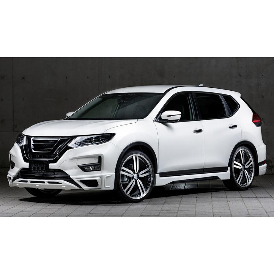 エムズスピード エクストレイル T32 後期 4点セット 塗り分け塗装 2351-s002-222 M'z SPEED LUV LINE ラヴライン